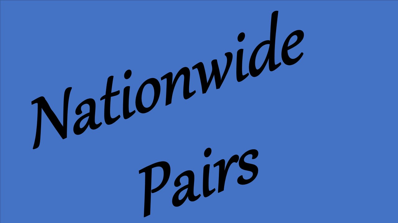 Nationwide Pairs